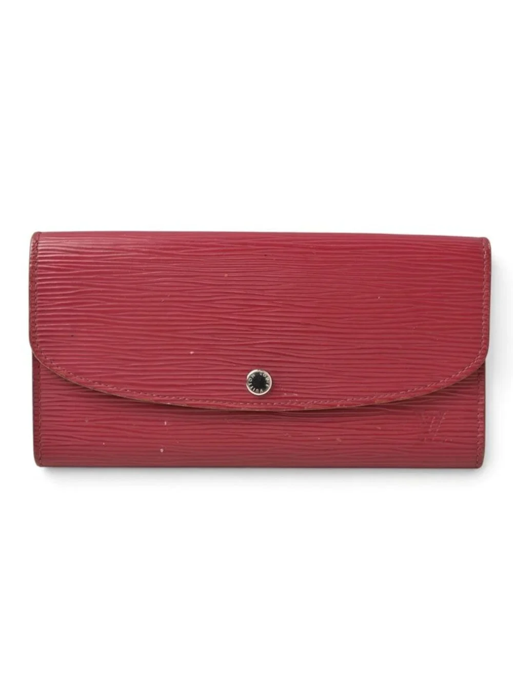Louis Vuitton Wallet Portefeuille Emily Epi Fuchsia